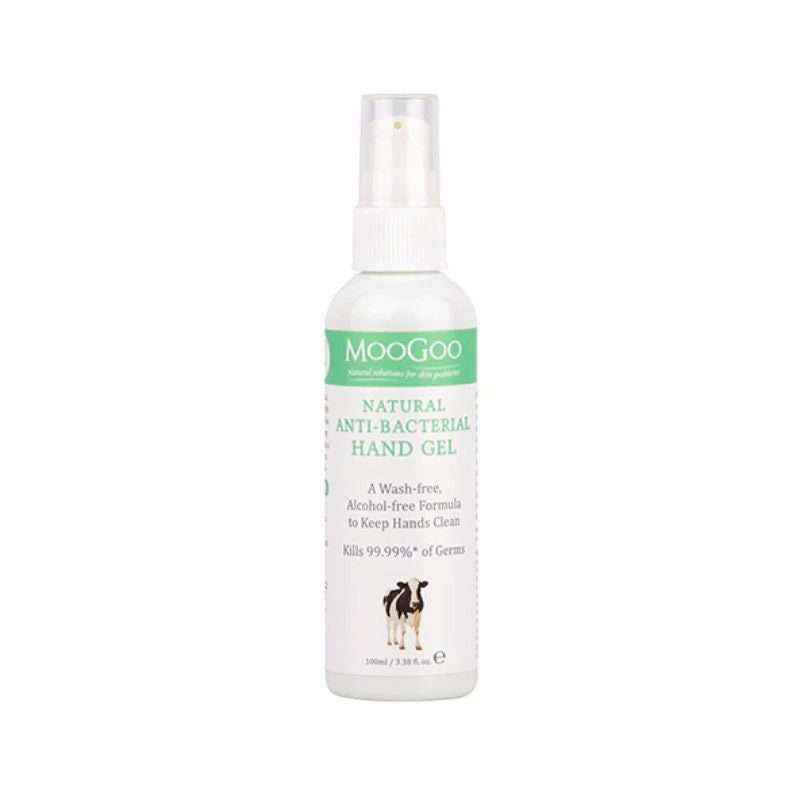 MooGoo natural anti-bacterial hand gel | Wash free, alcohol free formula