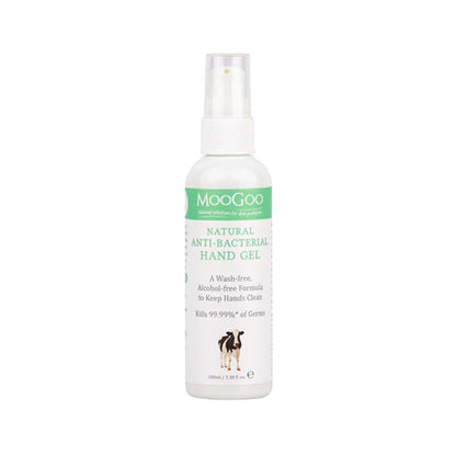 MooGoo natural anti-bacterial hand gel | Wash free, alcohol free formula