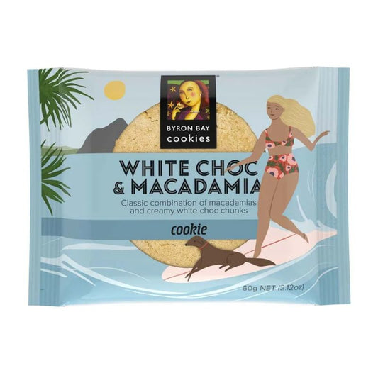 White Choc Macadamia cookie (GF)