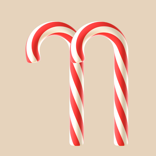 2 x candy canes