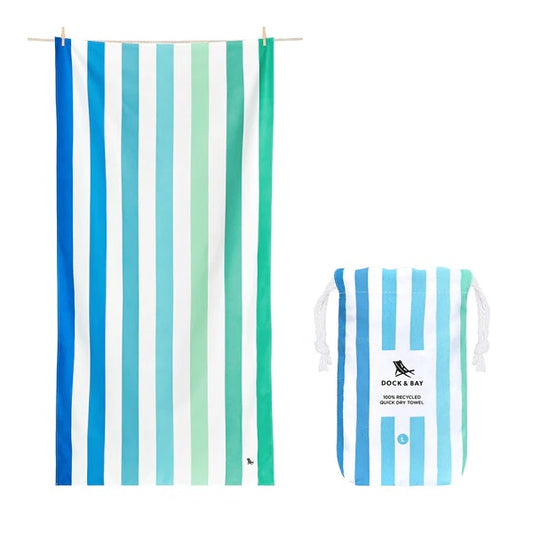 Quick Dry Towel | Dock & Bay (endless river)