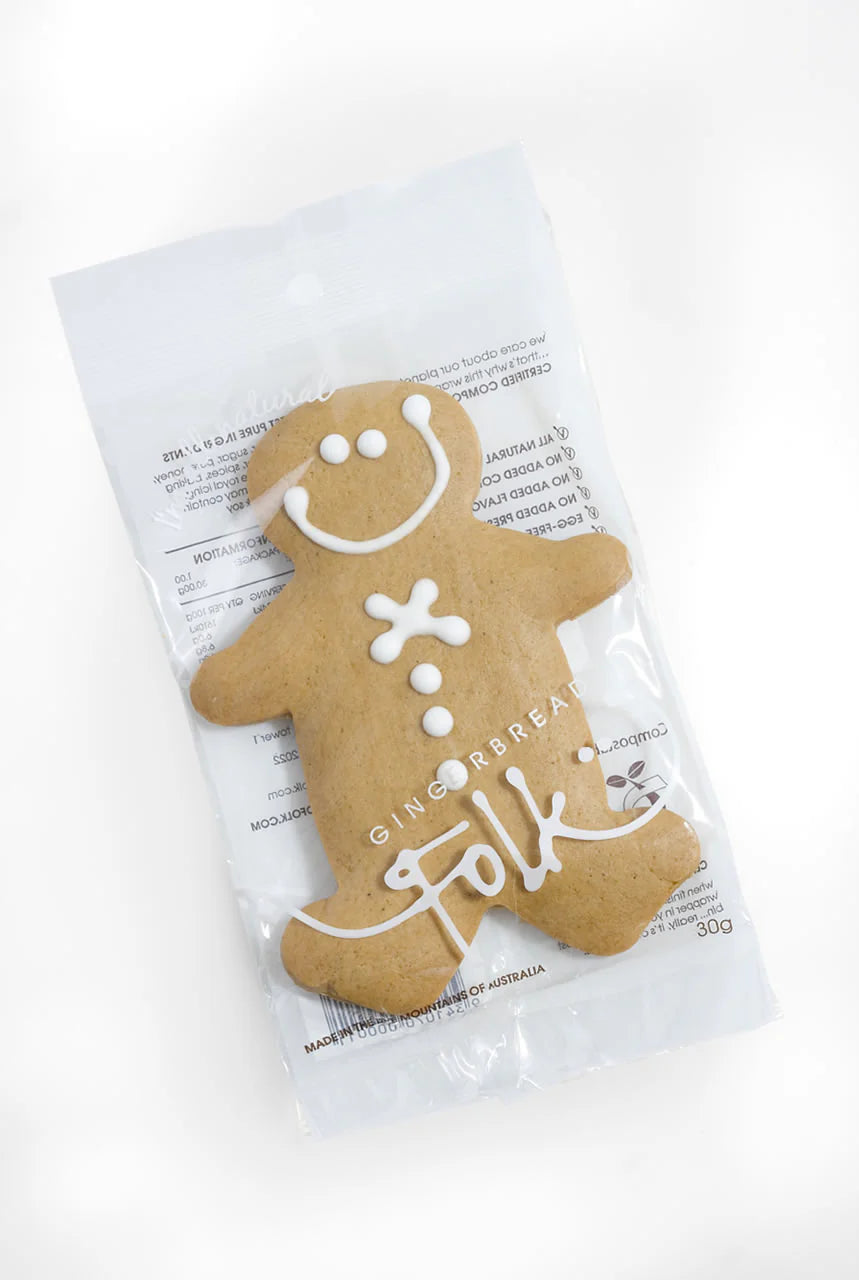 Gingerbread man cookie (V)