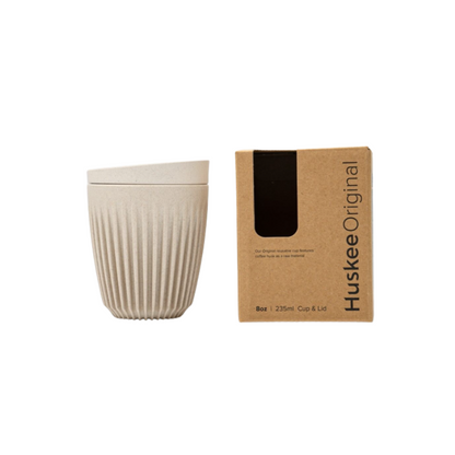 Huskee Coffee Cup, Oatmeal - 8oz