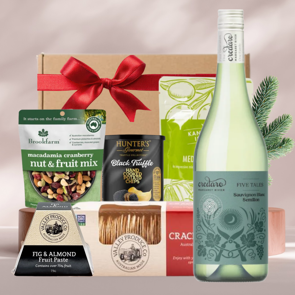 Just Add Cheese & Wine Gift Box