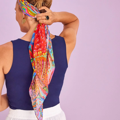 The Love Square Scarf - Cancer Head Scarf