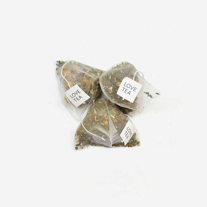 LOVE herbal organic tea calming - pyramid bags