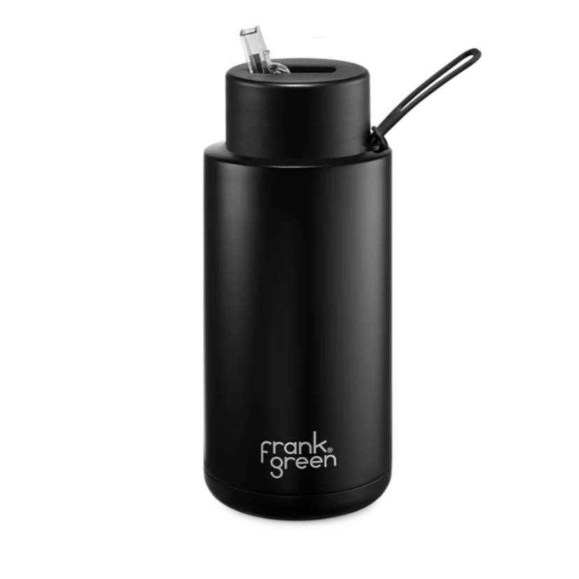 Frank Green Reusable Drink Bottle | 1 litre | Midnight