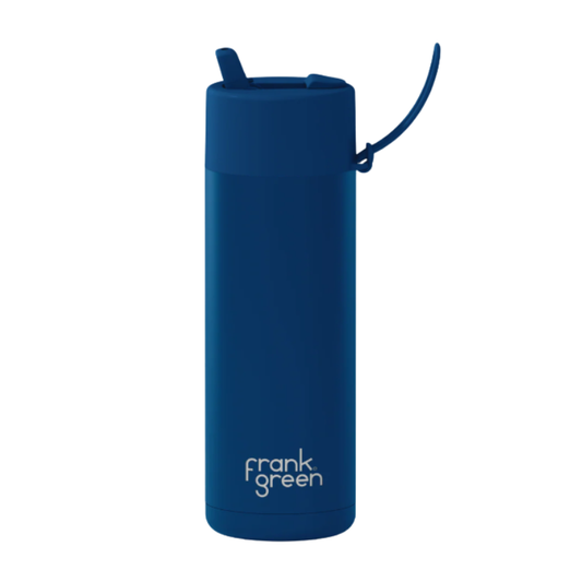 Frank Green Reusable Drink Bottle | 595mL | Ocean Blue