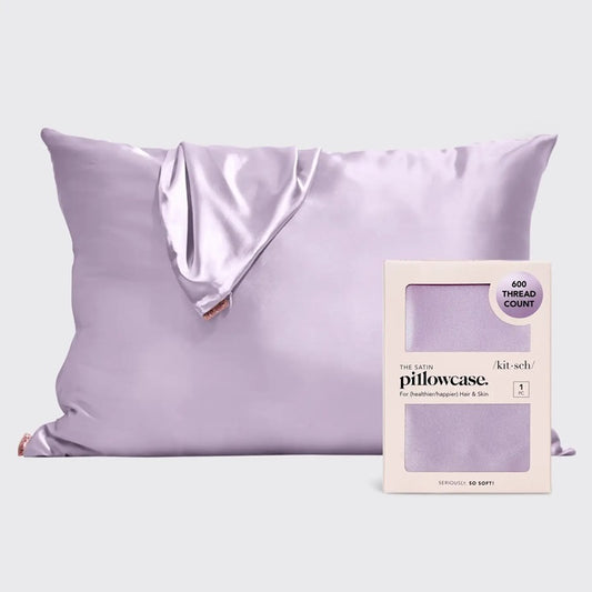 Satin Pillowcase - Lavender - Kitsch