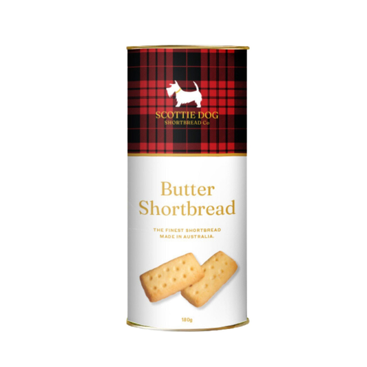 Scottie Dog Shortbread Co Tube - Traditional 180g