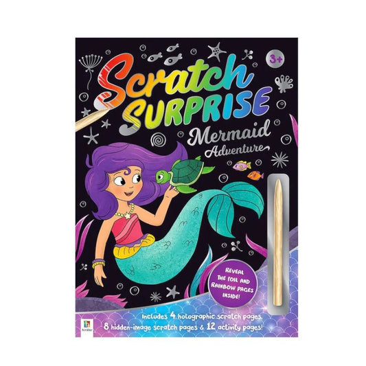 Scratch Surprise Mermaid | 3+ Activity Book | Wishing You Well Gifts