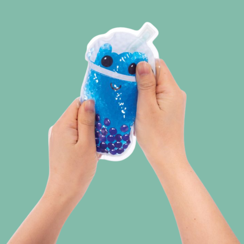 Sensory Soother stress relief gel toy used for squeezing or as a cold pack for soothing comfort