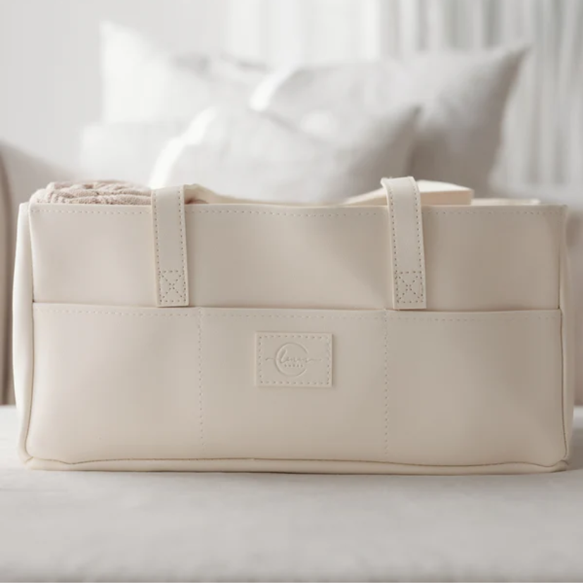 New Baby Essentials Gift Box with Nappy Caddy