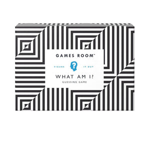 Guess fast and think smart with Games Room: What Am I? — a fun, stylish guessing game for all ages and occasions.