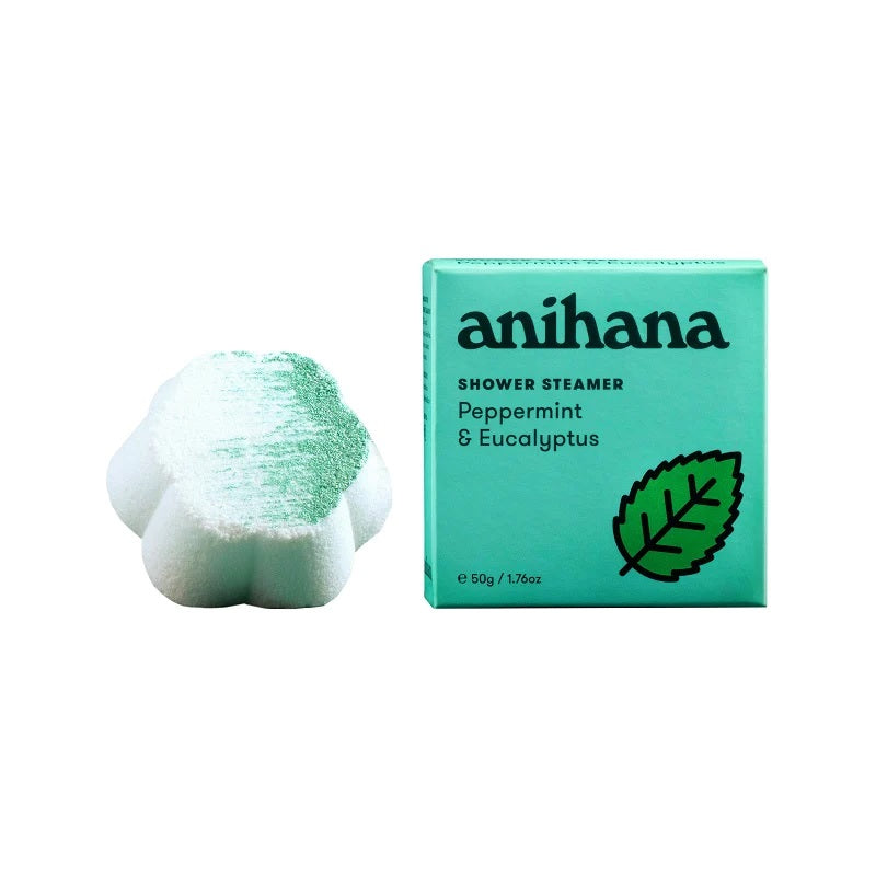 Peppermint & Eucalyptus Shower Steamer | Anihana | Wishing You Well Gifts