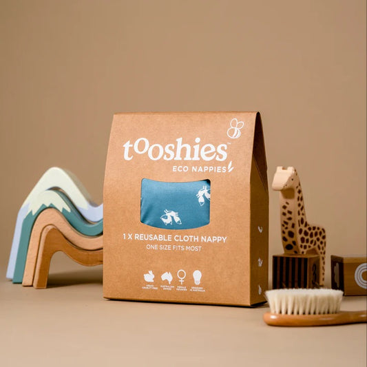 Tooshies ECO NAPPIES Blue Foxes