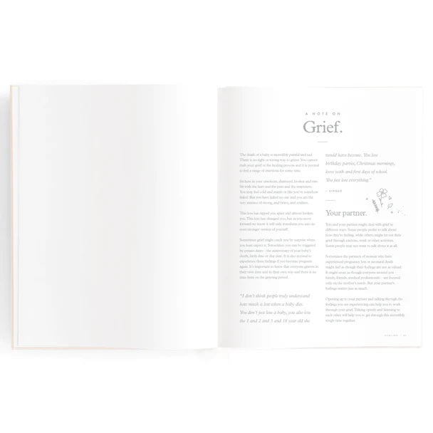 Forever in our hearts / baby loss book