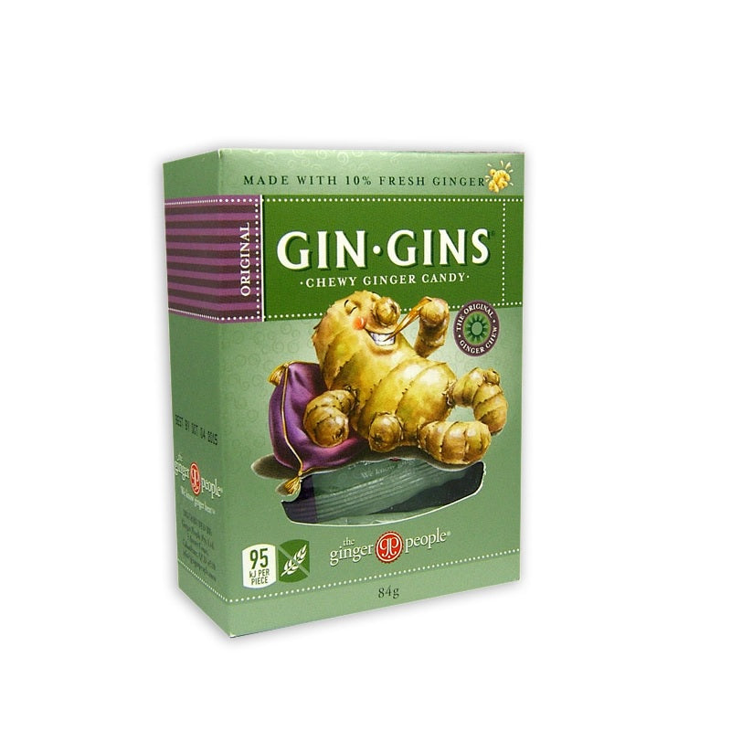 Gin gins - chewy ginger candy (GF, V)