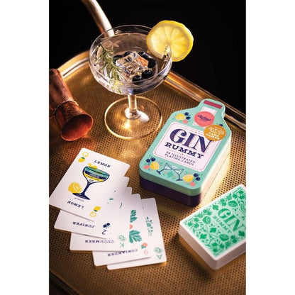 Gin rummy playing cards