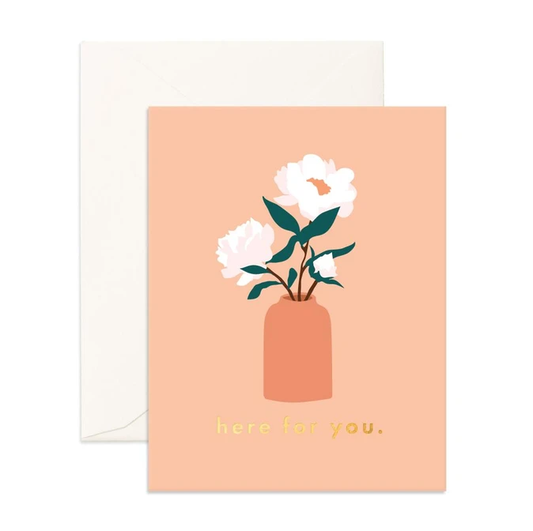 Card // Here for you