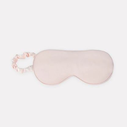 Linen eye mask // blush