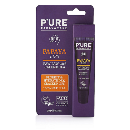 P'ure PapayaCare lips - 10gm (V, GF)