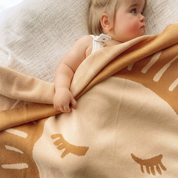 Sunshine baby blanket