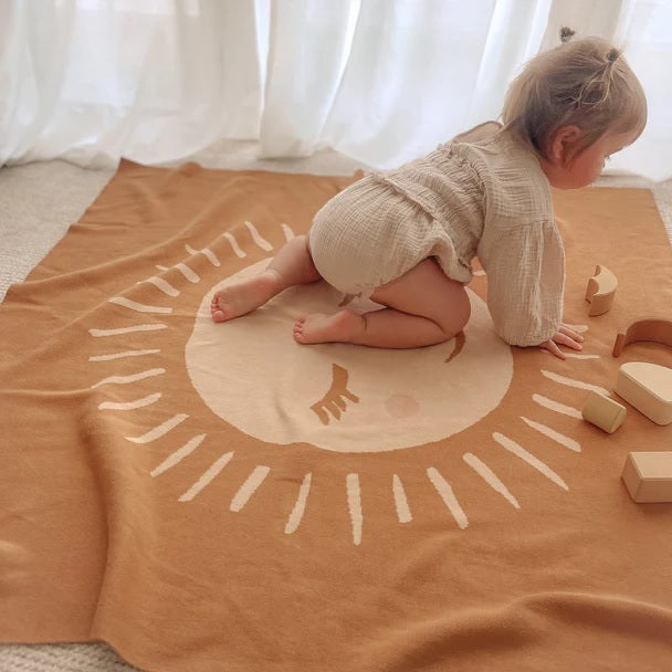 Sunshine baby blanket